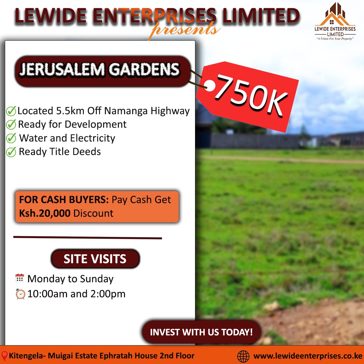 Jerusalem Gardens project preview